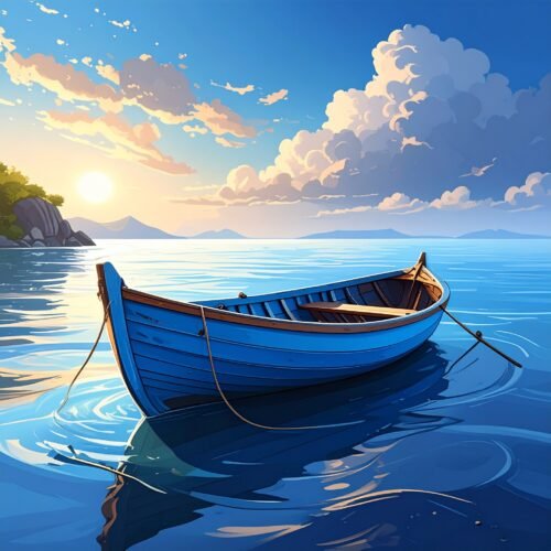 The Little Blue Boat