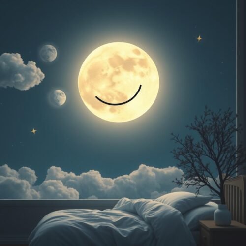 Smiley Moon Eye