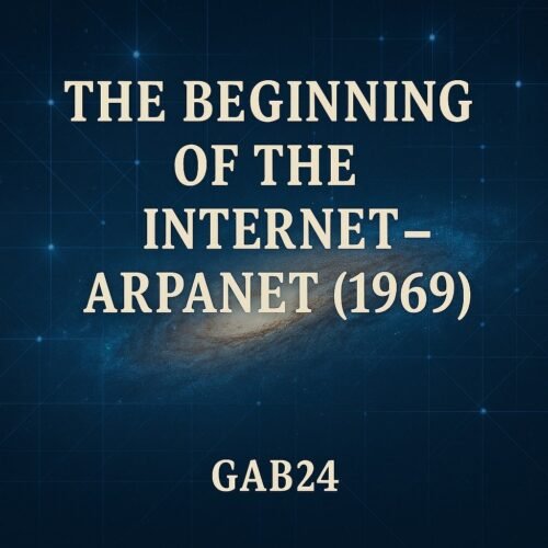 The Beginning of the Internet – ARPANET (1969)